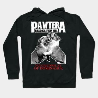 Pawtera // Bulldogs from Hell Heavy Metal Design Hoodie
